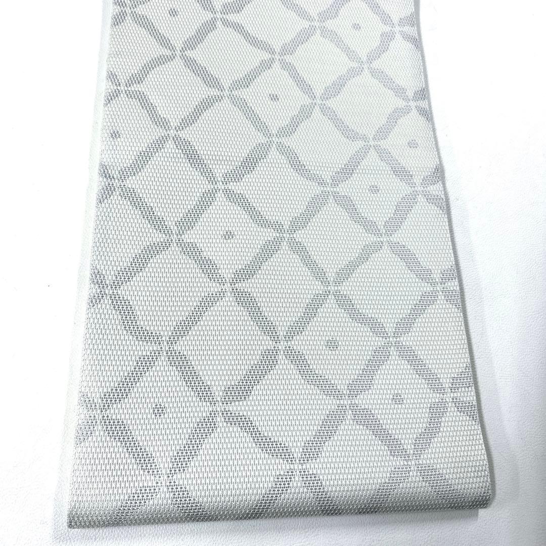 専用帯6122 ●長嶋成織物謹製 高級 正絹 片面全通 リバーシブル 袋帯 七宝