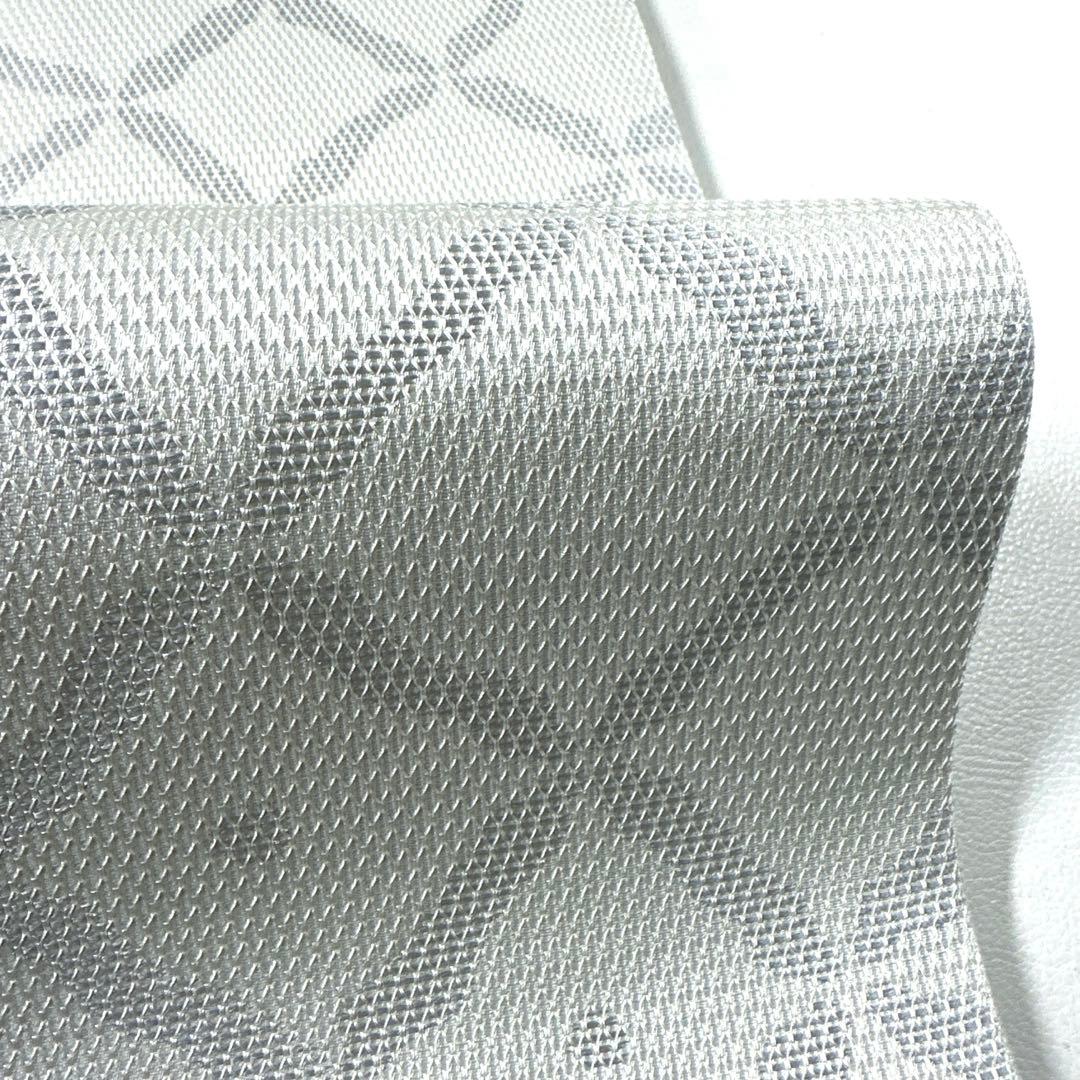 専用帯6122 ●長嶋成織物謹製 高級 正絹 片面全通 リバーシブル 袋帯 七宝