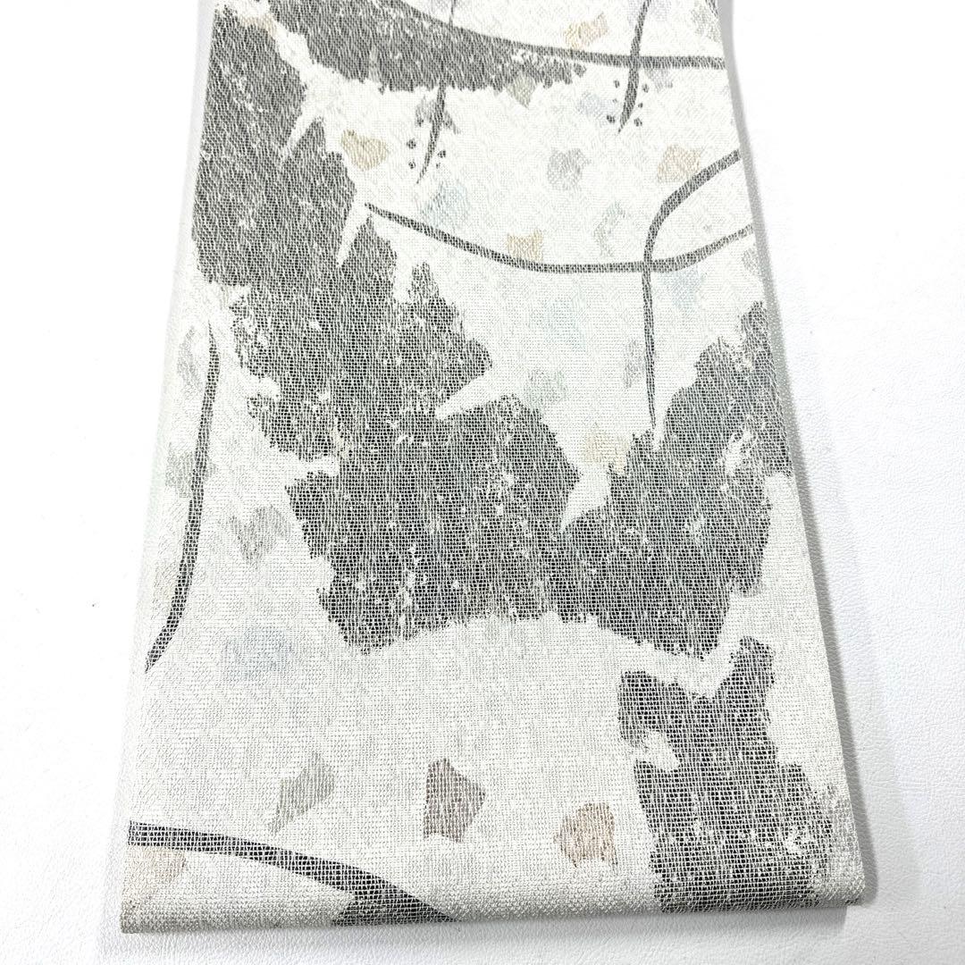 専用帯6122 ●長嶋成織物謹製 高級 正絹 片面全通 リバーシブル 袋帯 七宝