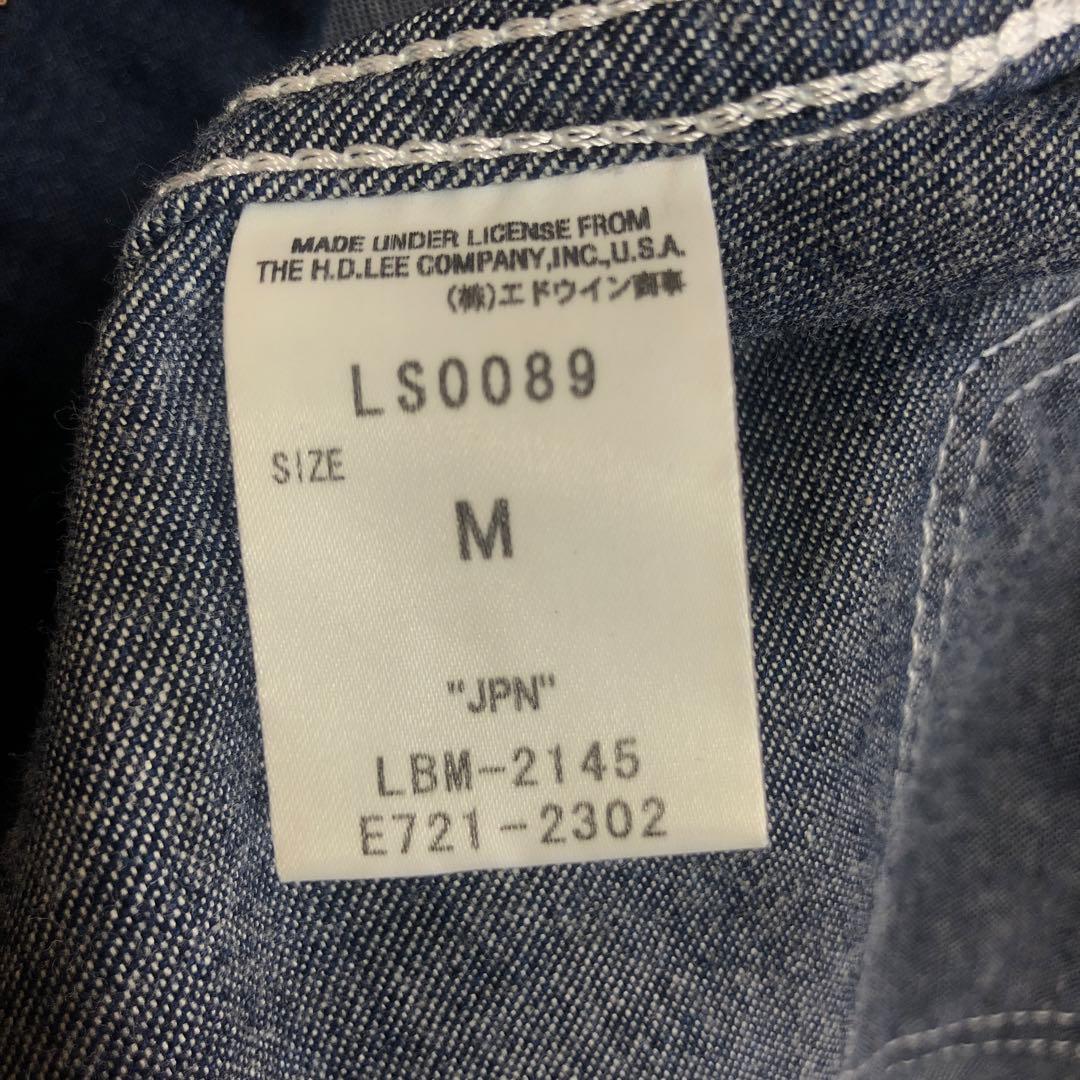 【美品】Lee つなぎ 仕事着 文化祭 オールインワン　ジャンプスーツ　M