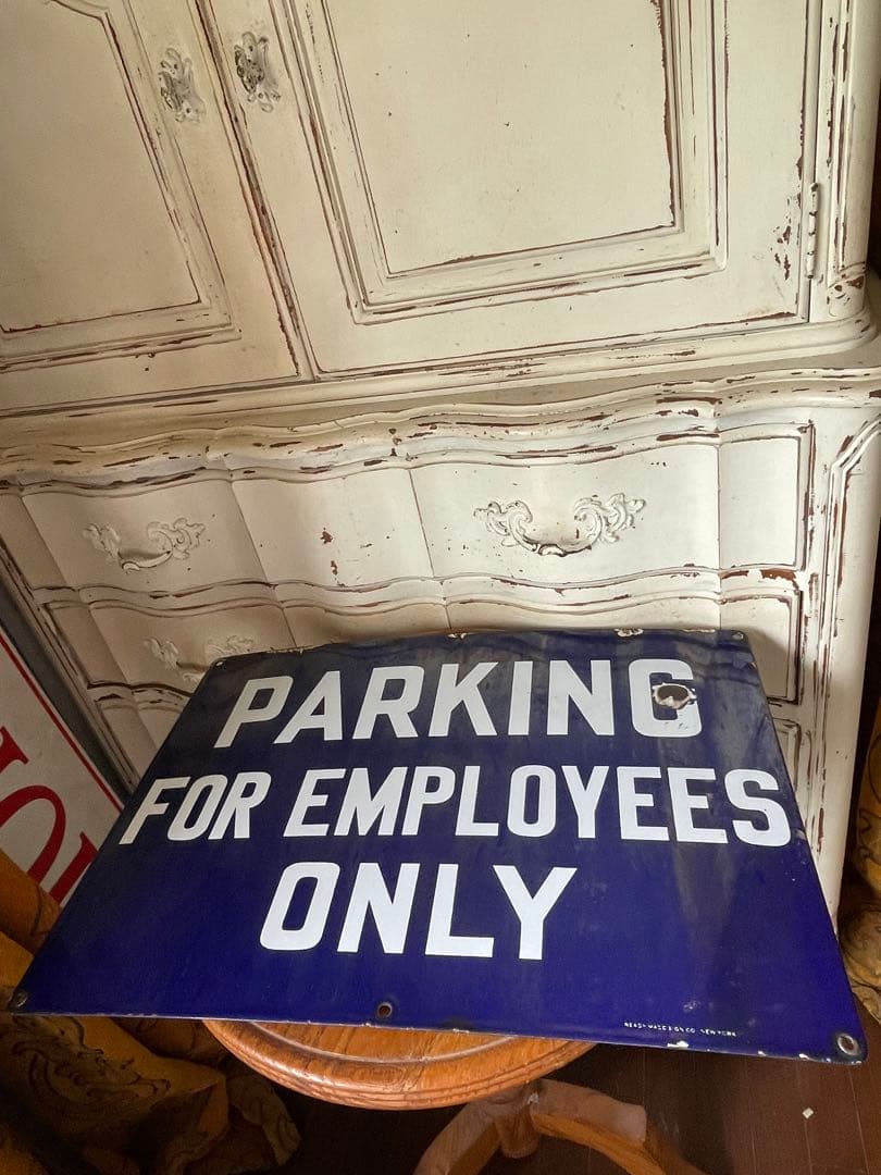 TAAANホーロー　サイン　プレート　看板　ストリート　ニューヨーク　レア