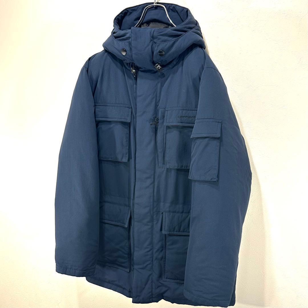 【程度良し！サイズ良し！人気色！】 カーハート　ダウンジャケット　メンズ　L