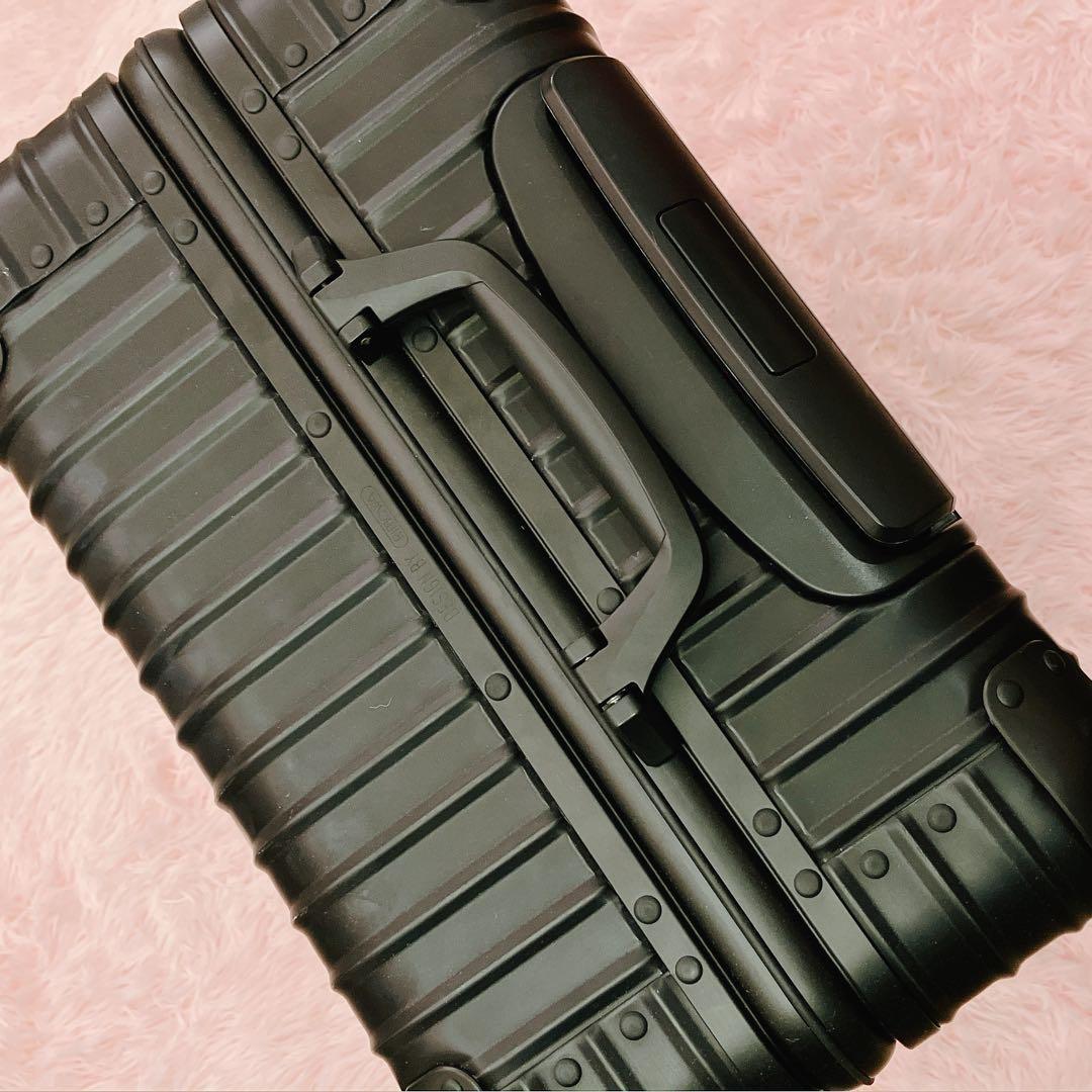 supreme RIMOWA コラボ キャリーケース 45L ブラック