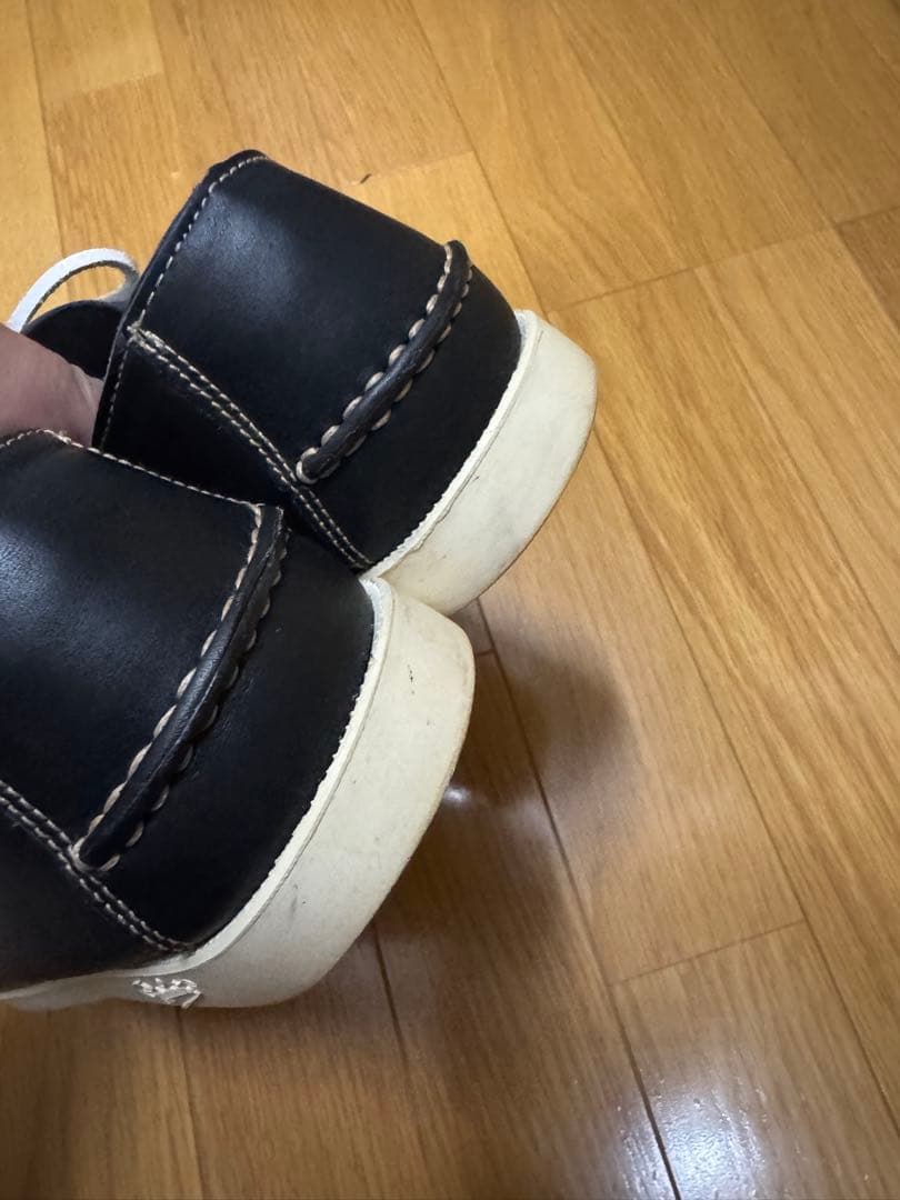 パラブーツ　デッキシューズ　DOMINGUE MARINE UK6.5