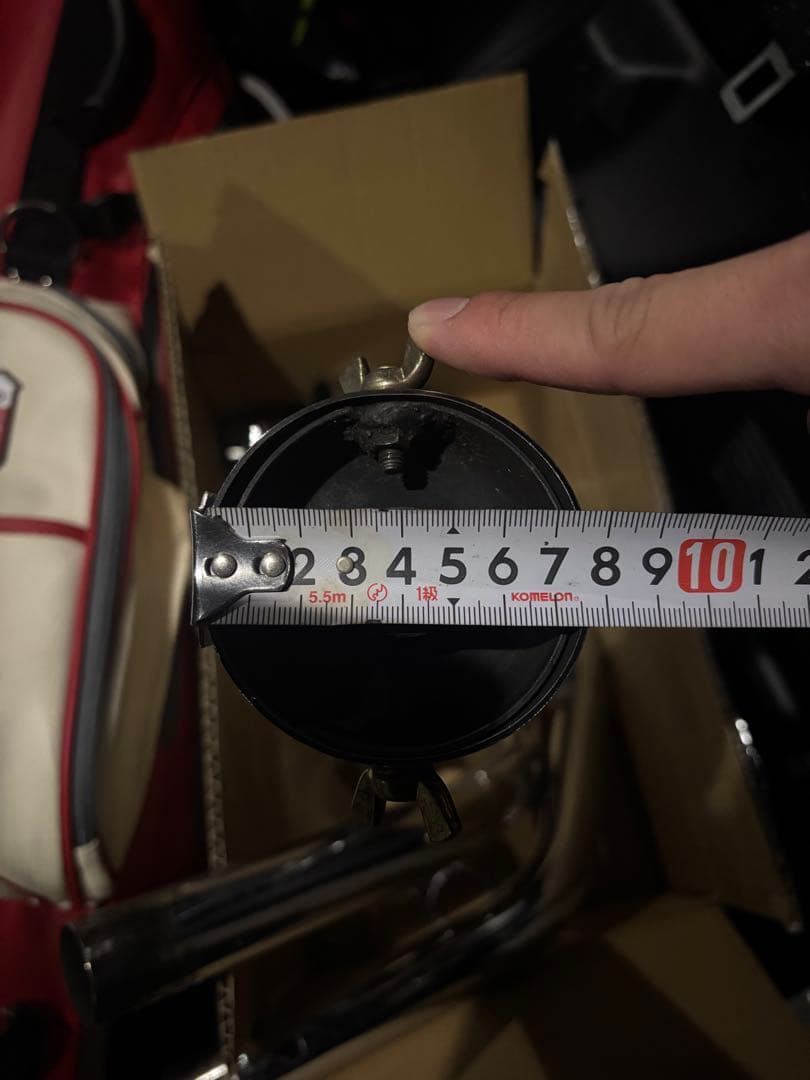 cb400t cb250t バブ　ホークプリティーメガホンマフラー　メッキ