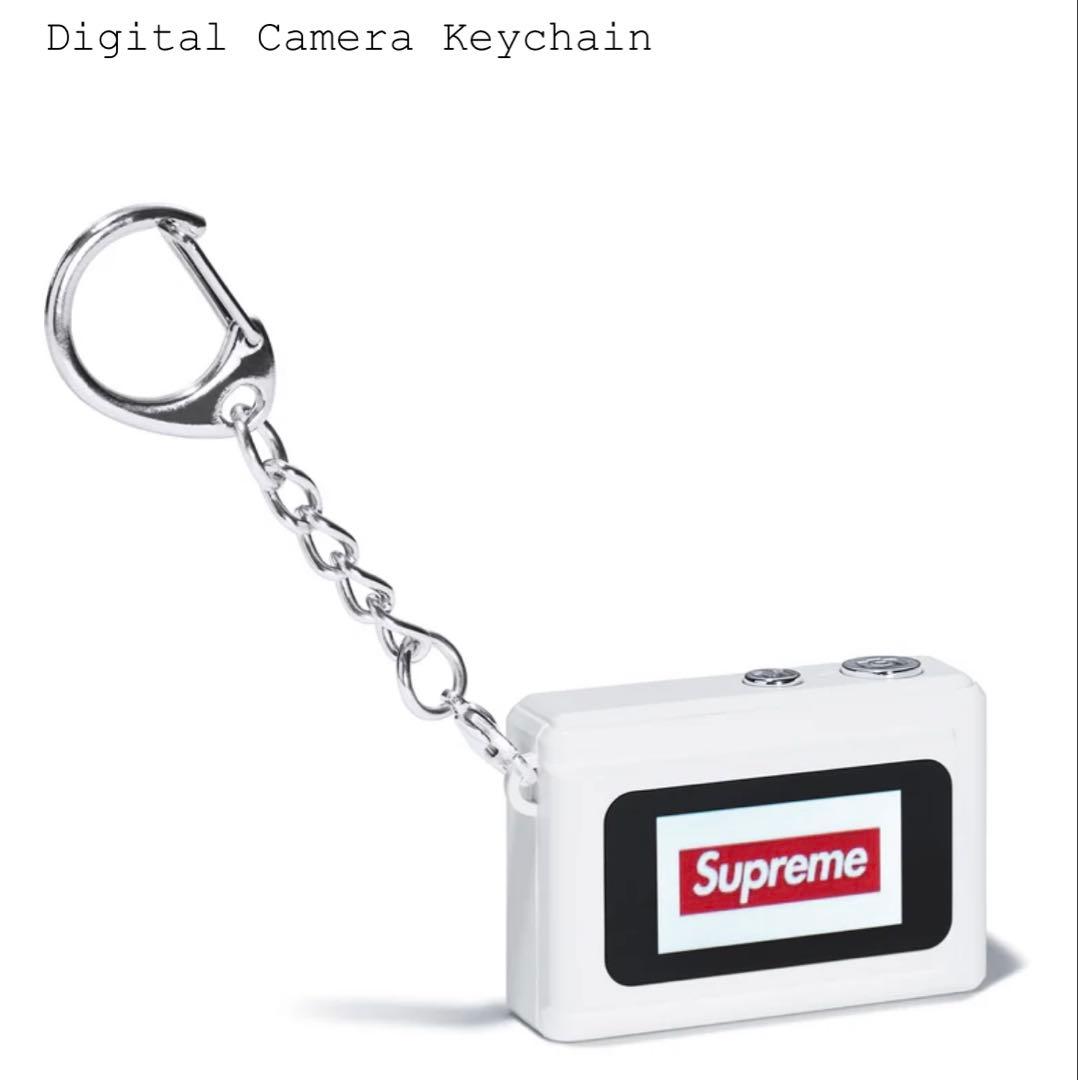 Supreme Digital Camera Keychain White 白