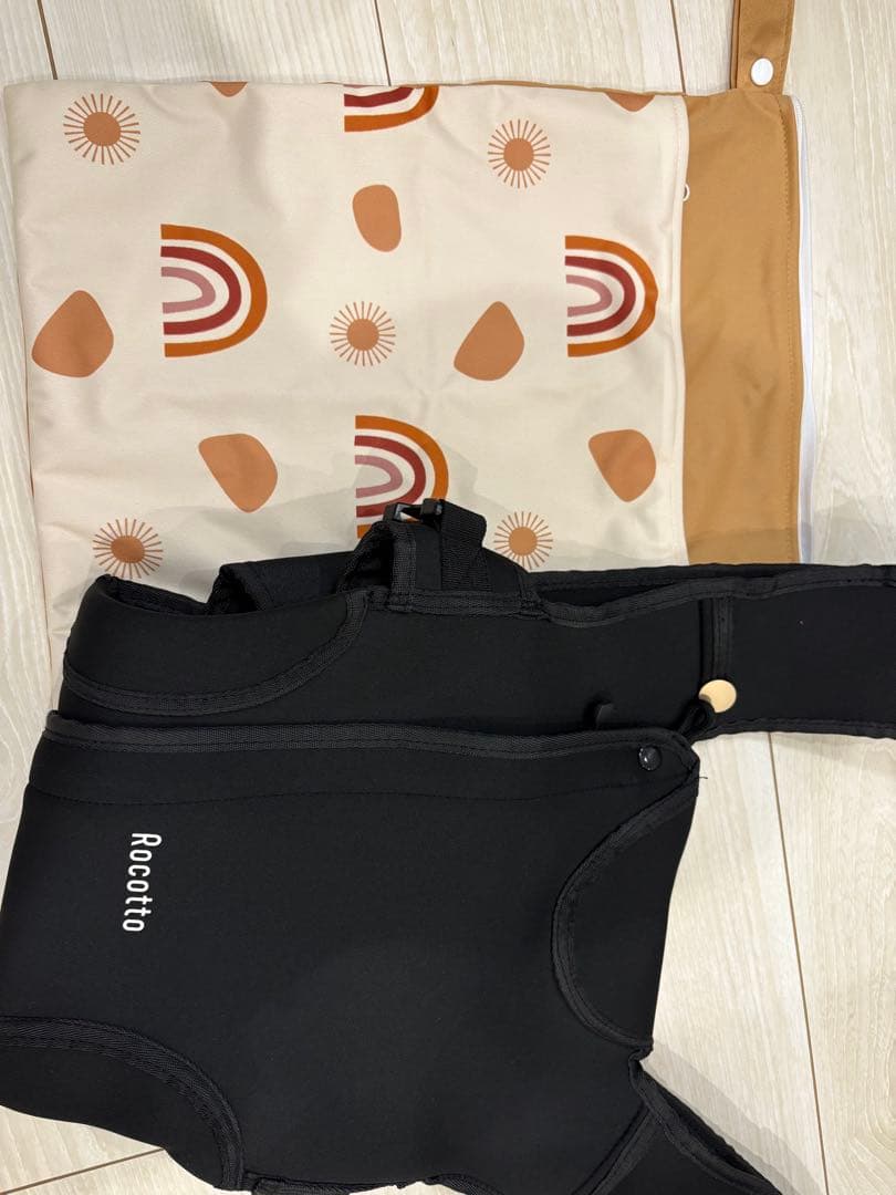 Aqua Hug 抱っこ紐 新品 ブラック