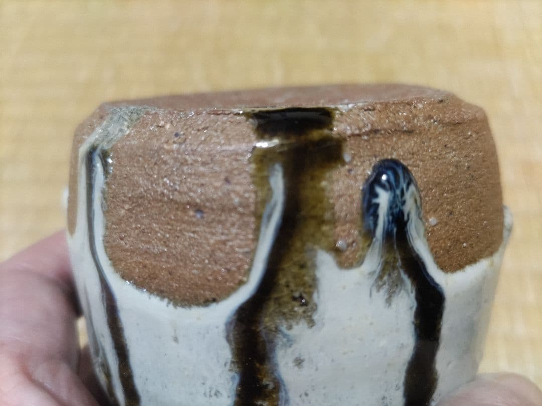 西岡小十　ファン必見！絶品希少作　朝鮮唐津　徳利