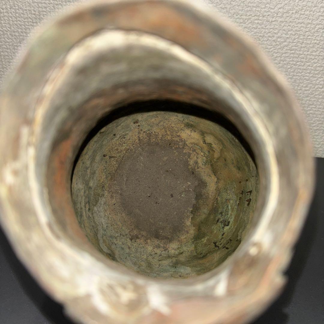 アンティーク　ポット　水差し　銅製