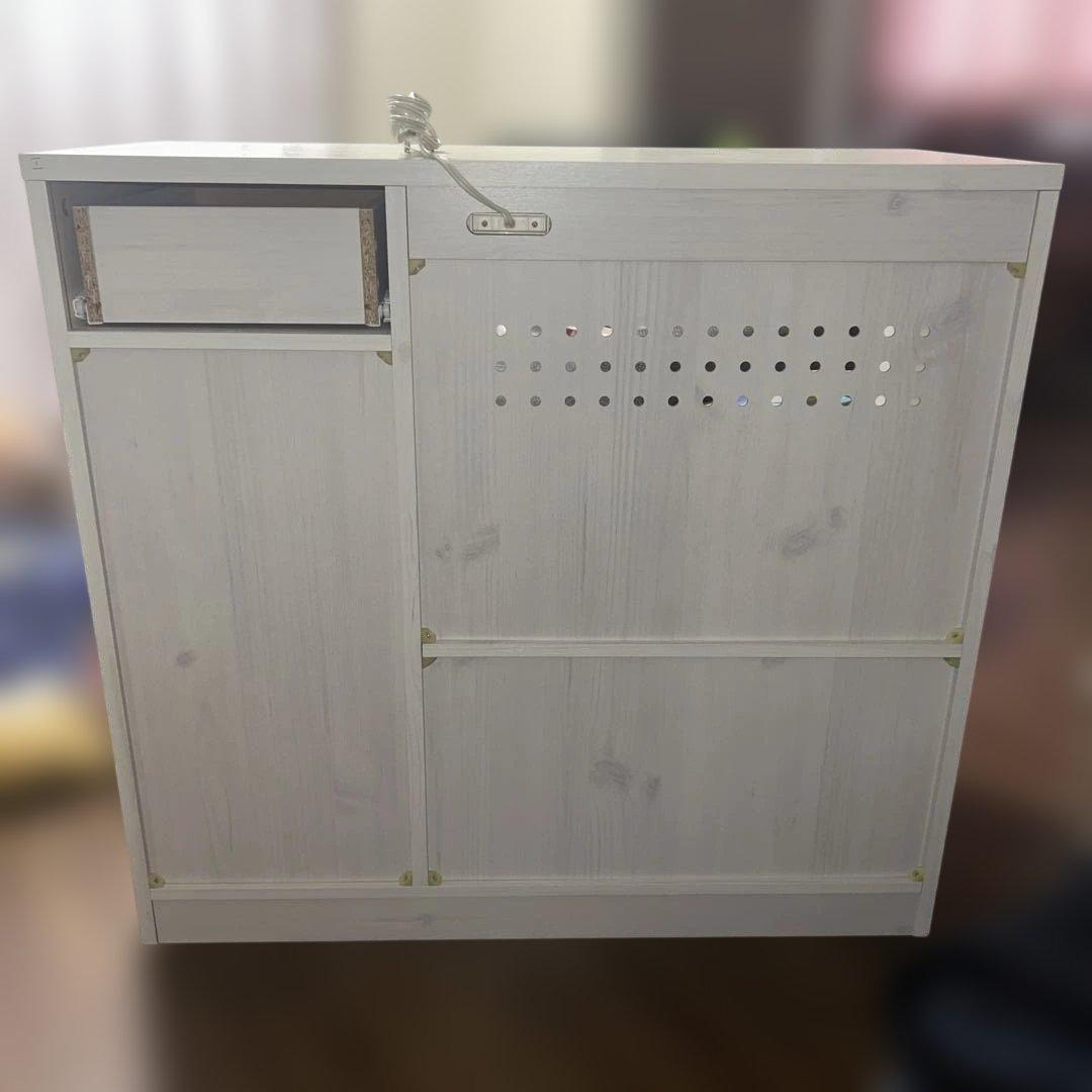 LUFFY レンジ台 レンジボード コンセント付