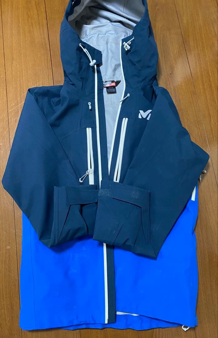 ミレー MILLETメイジュ 3LJKTORION BLUE 9346 Mサイズ