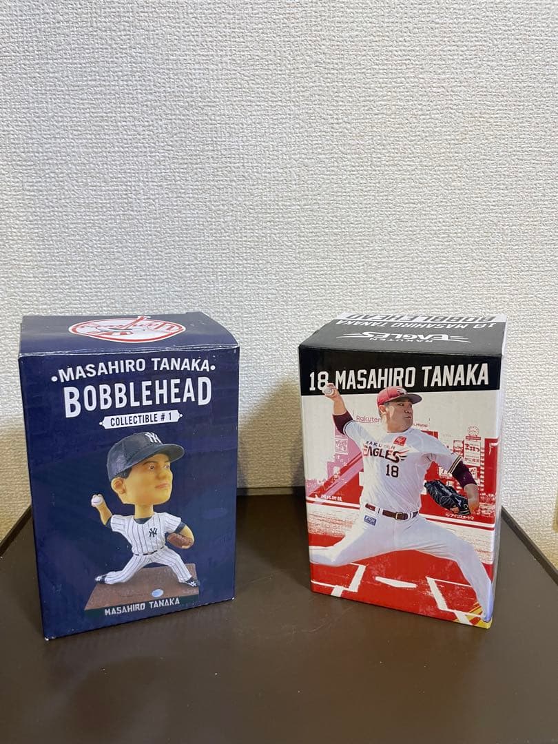 田中将大　ヤンキース&楽天イーグルスボブルヘッドセット