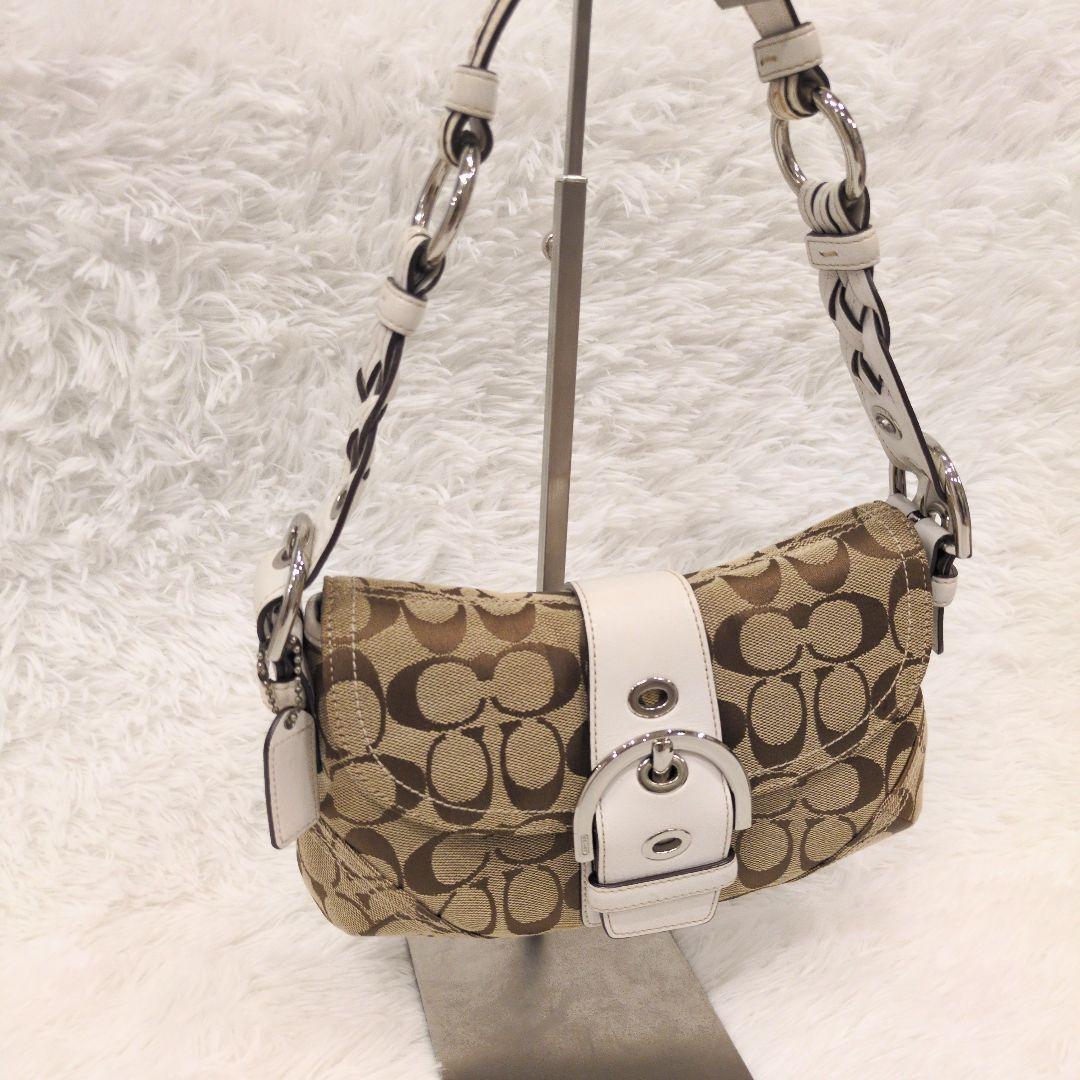 希少 COACH コーチ ソーホー ワンショルダー 肩掛け 6171 ホワイト