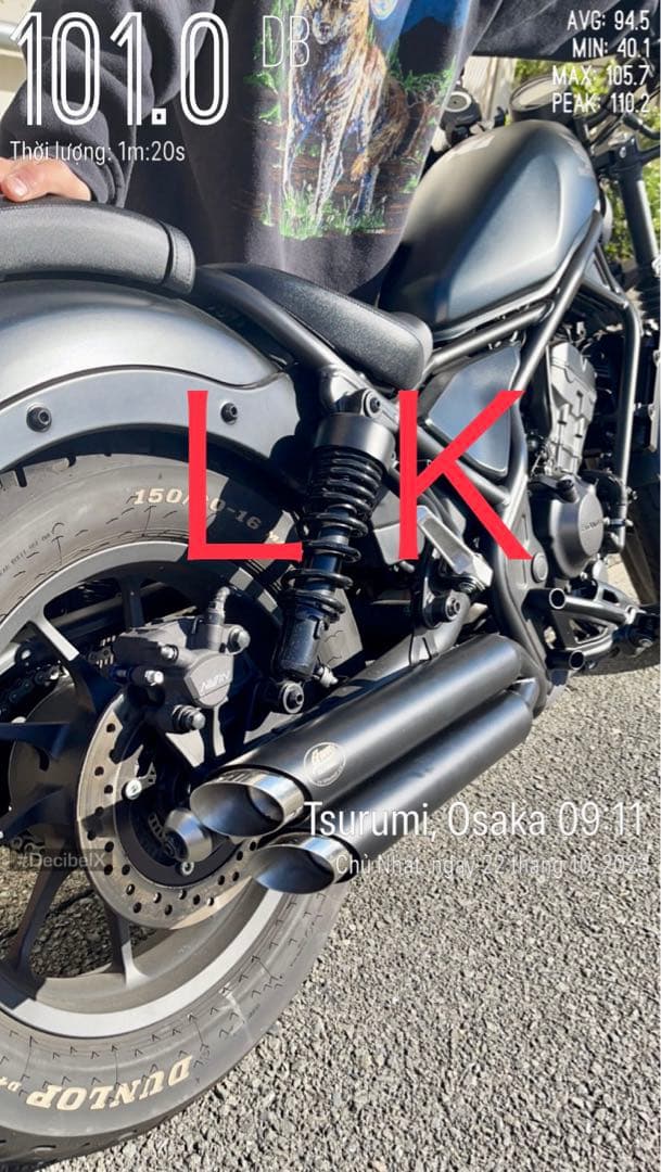 【2023年式モデル〜対応】新型レブル250用 マフラー gemspeed製V4