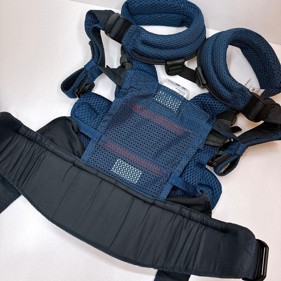 BabyBjorn ベビーキャリア HARMONY 抱っこ紐 ネイビーブルー