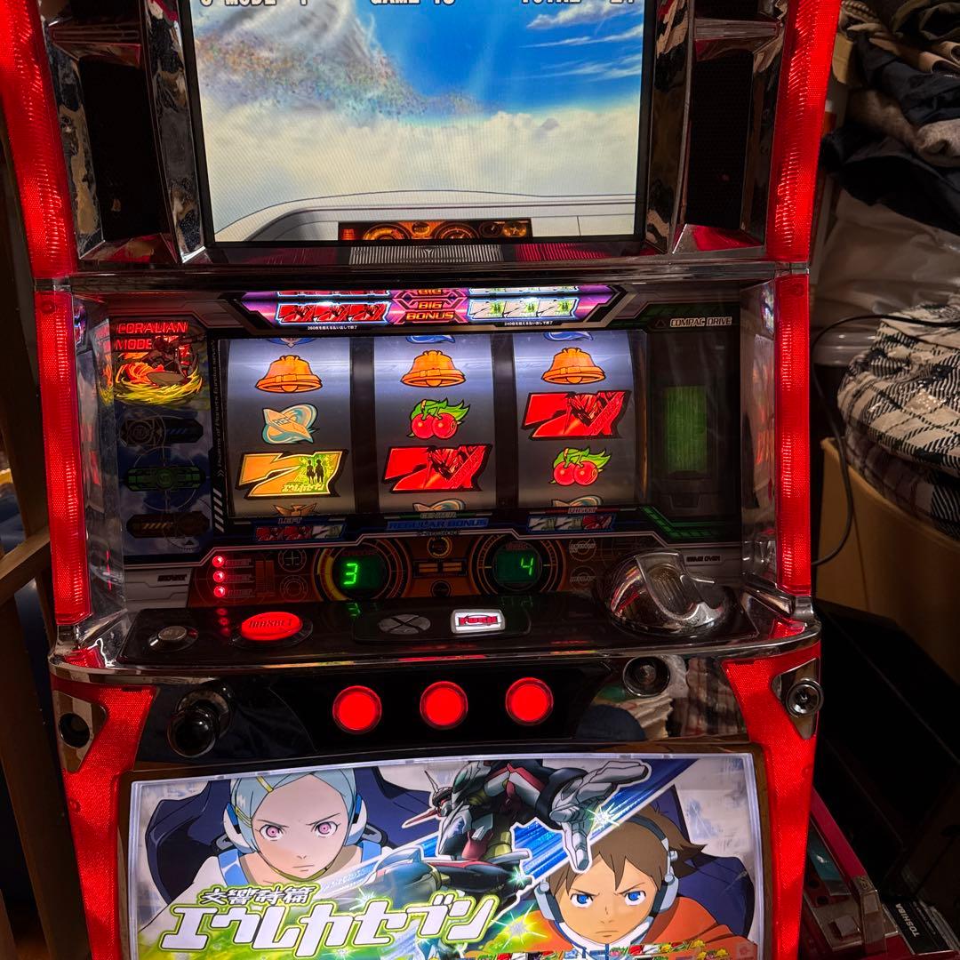 ナカダマン　パチスロ 実機 初代 エウレカセブン不要機