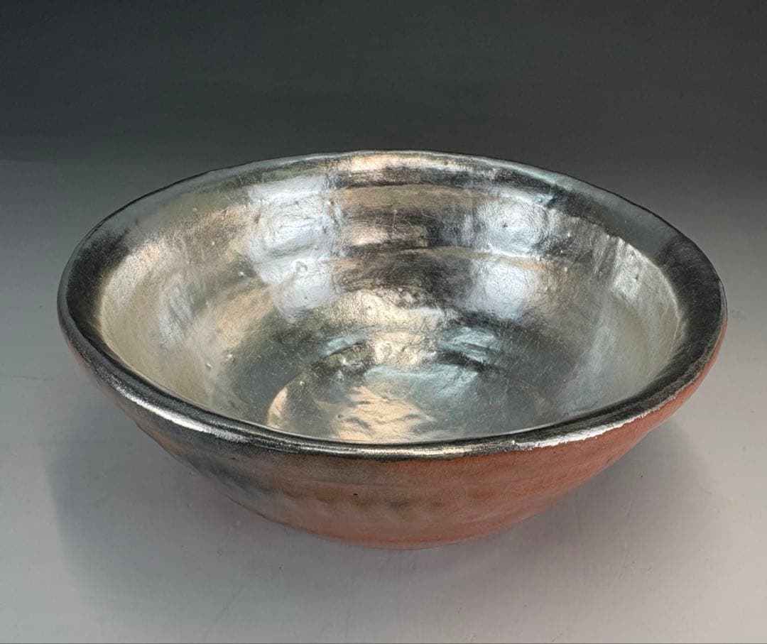 【茶道具】小さなサイズ！神楽岡楽入造　吸江斎好写小嶋台茶碗（共箱）★送料込★