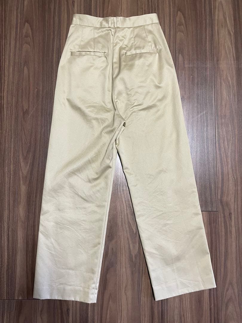 ⭐︎美品⭐︎6(ROKU) コットンチノパンツ　マーベルト　ベージュ 34