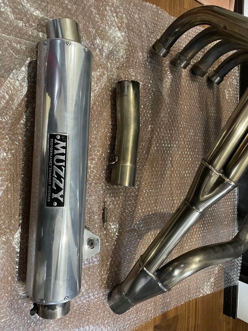 MUZZY マージー ステンレス フルエキゾースト マフラー GPZ900R