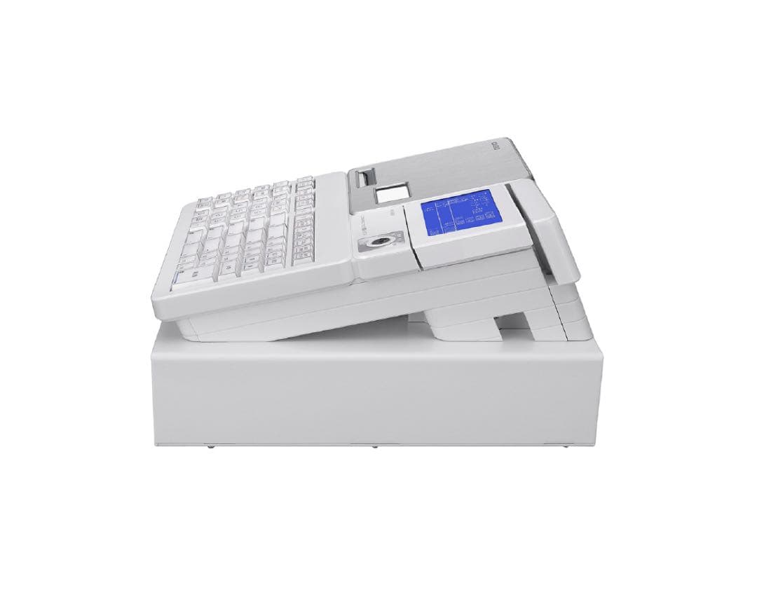 CASIO 電子レジスター SR-S4000-20SWE (鍵6個)