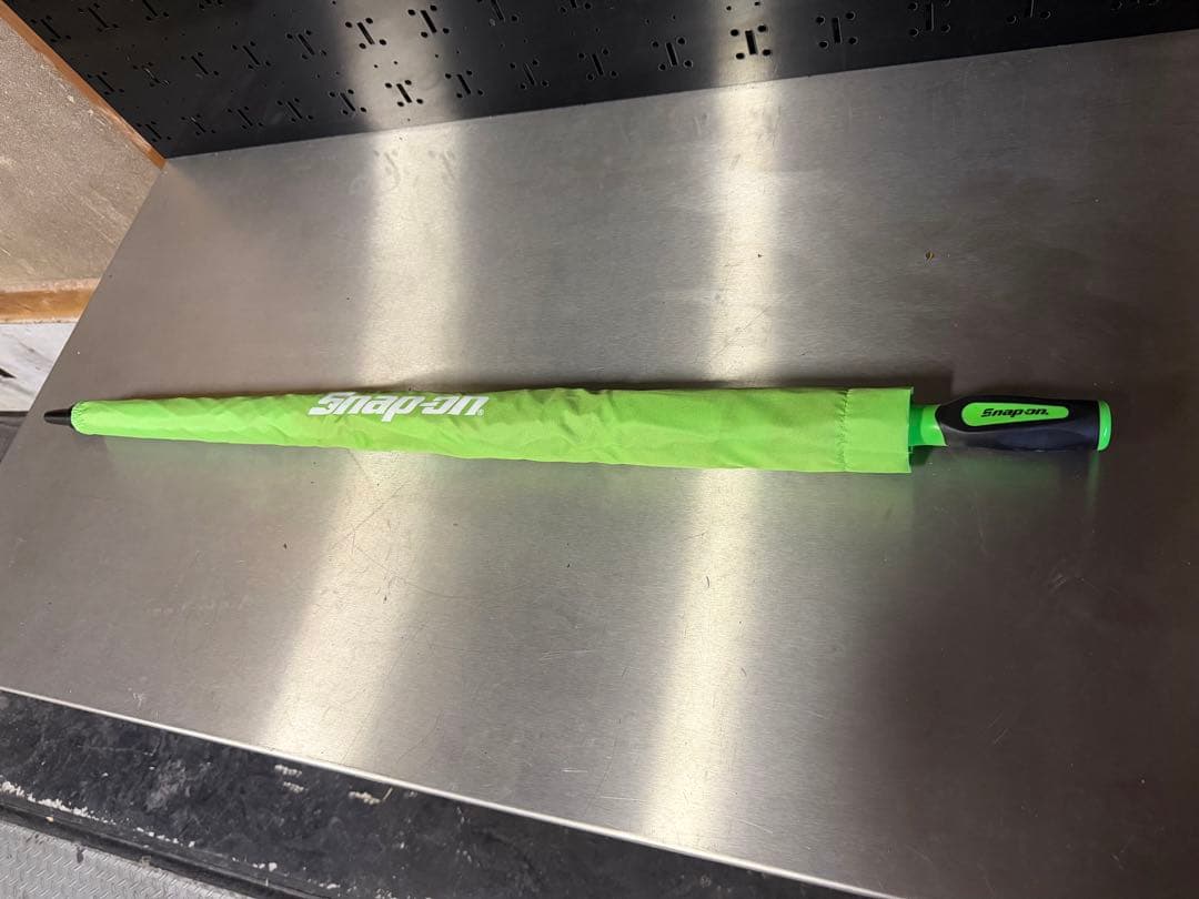 Snap-on ゴルフ用傘 緑と黒　スナップオン