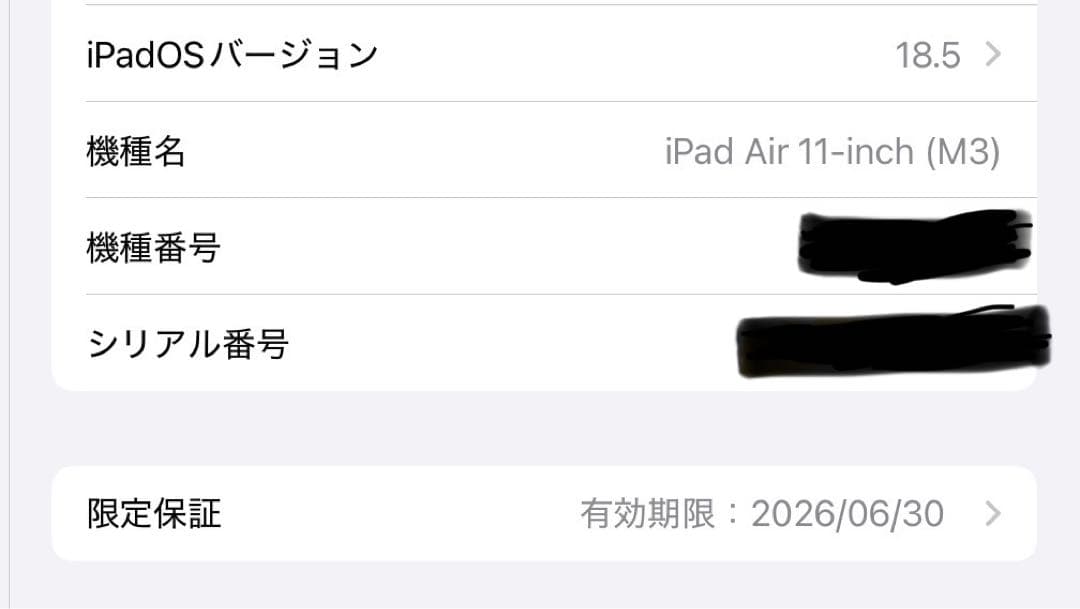 超美品 iPad Air (第6世代) 128GB Wi-Fi スペースグレイ
