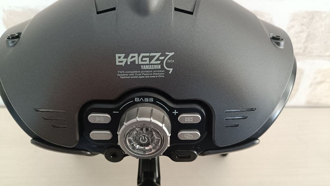 BAGZ-Z ワイヤレススピーカー バグズジータ　BG-ZG　山真　ヤマシン