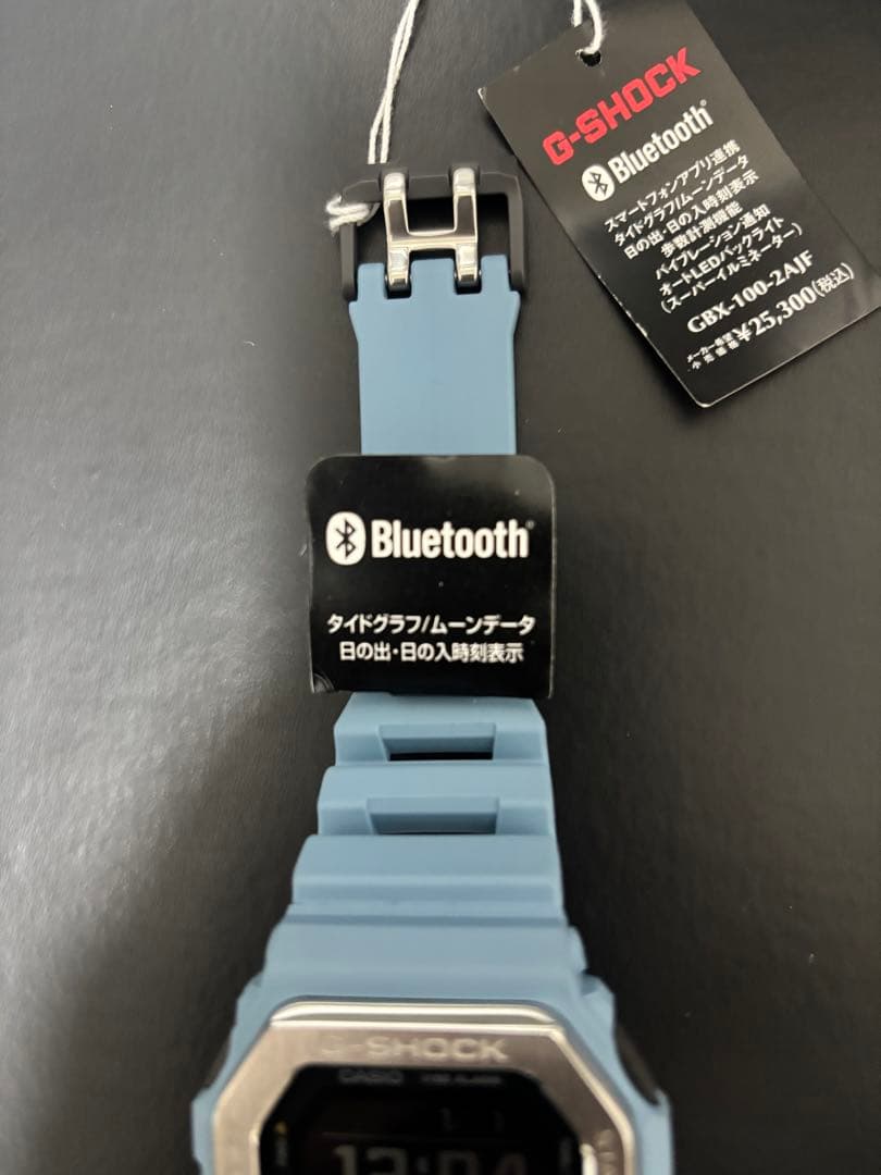 ほぼ未使用　G-SHOCK　G-LIDE　GBX-100　スカイブルー