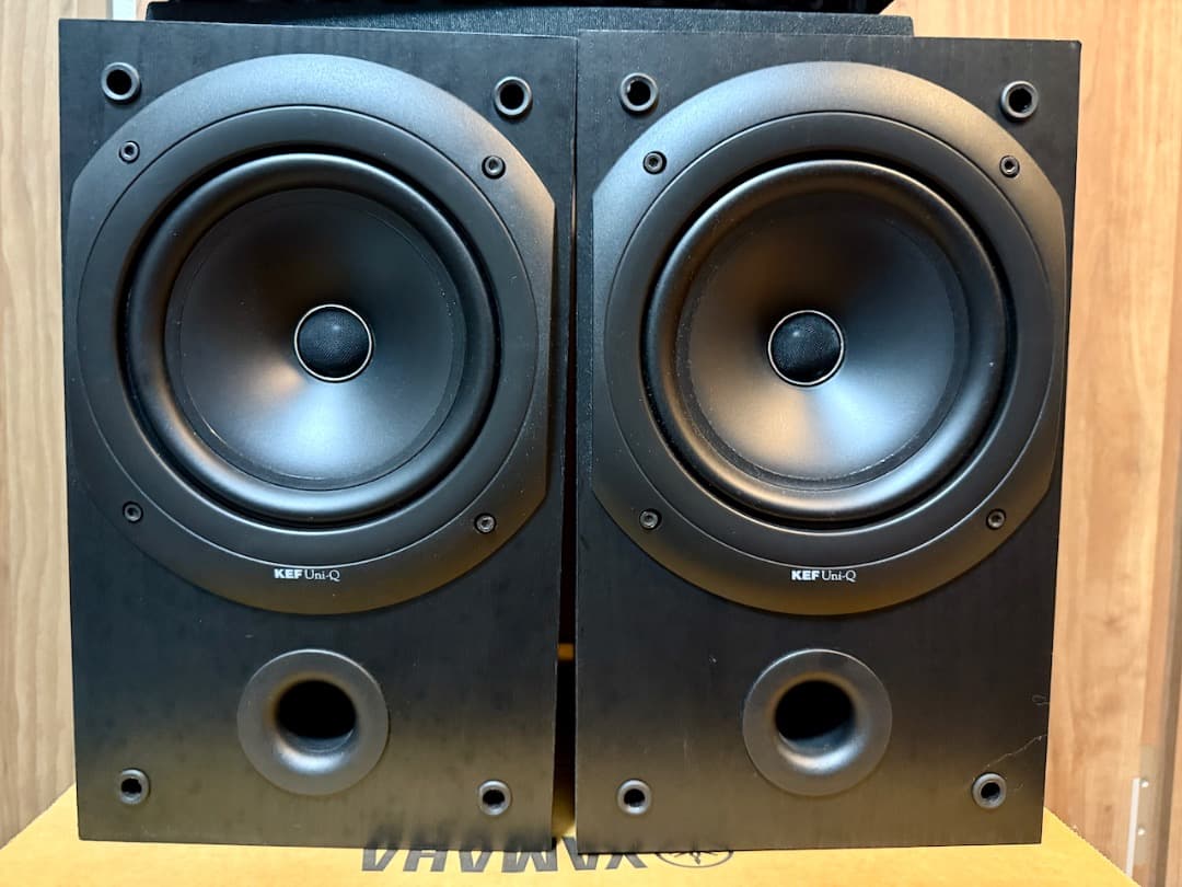 KEF Q10 同軸スピーカー 黒 90年代の名機