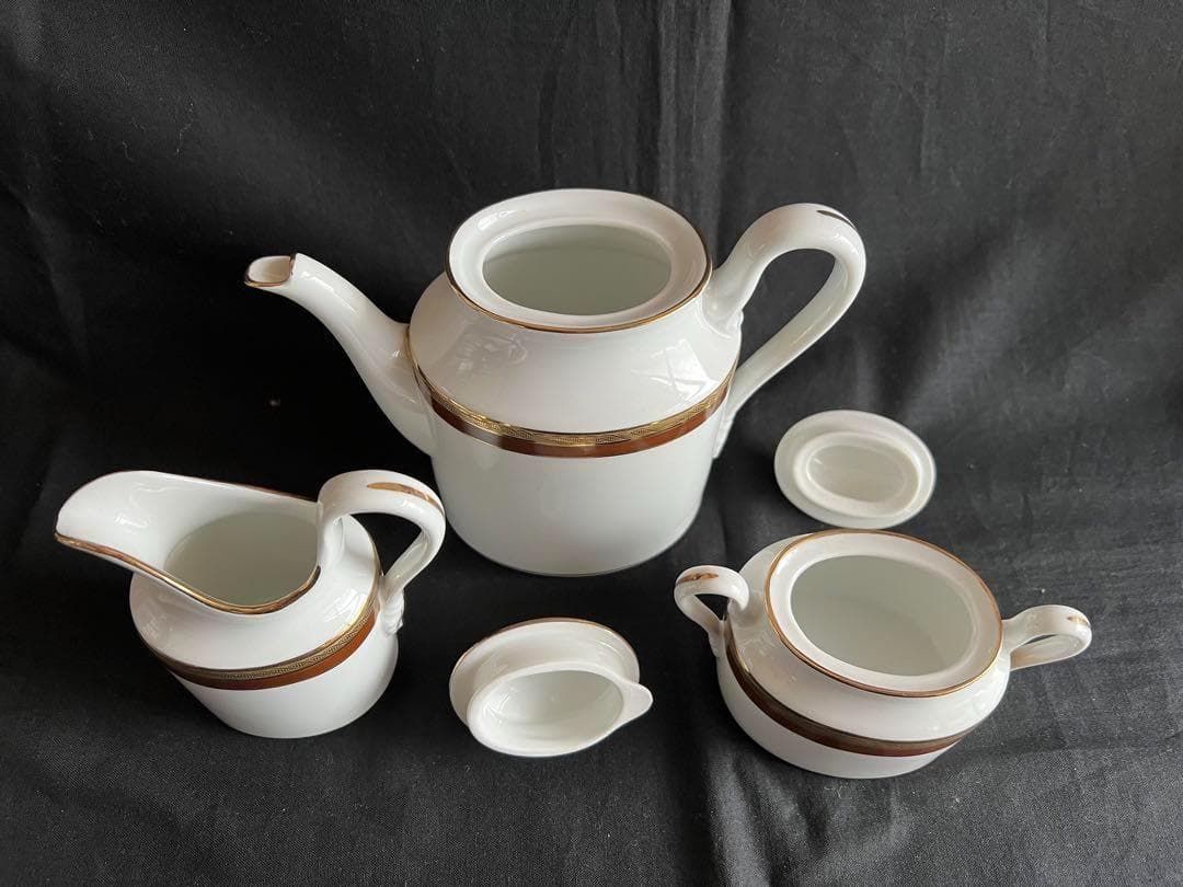 リチャードジノリ　パレルモブラウン　コーヒーセット