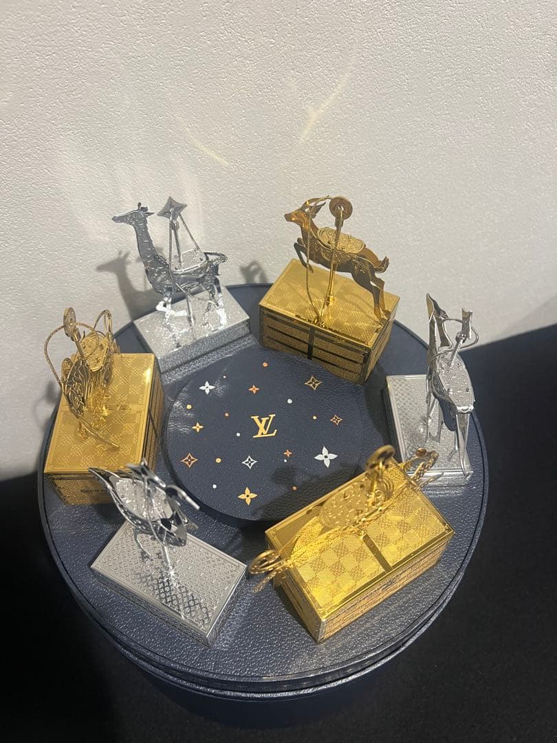 希少 限定品　顧客ホリデーギフト 動物のオブジェ フィギュア　ルイヴィトン