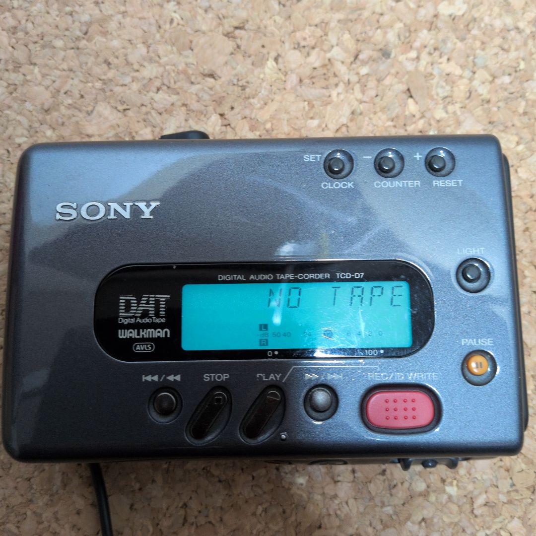 【ジャンク】SONY　DATレコーダー　TCD-D7