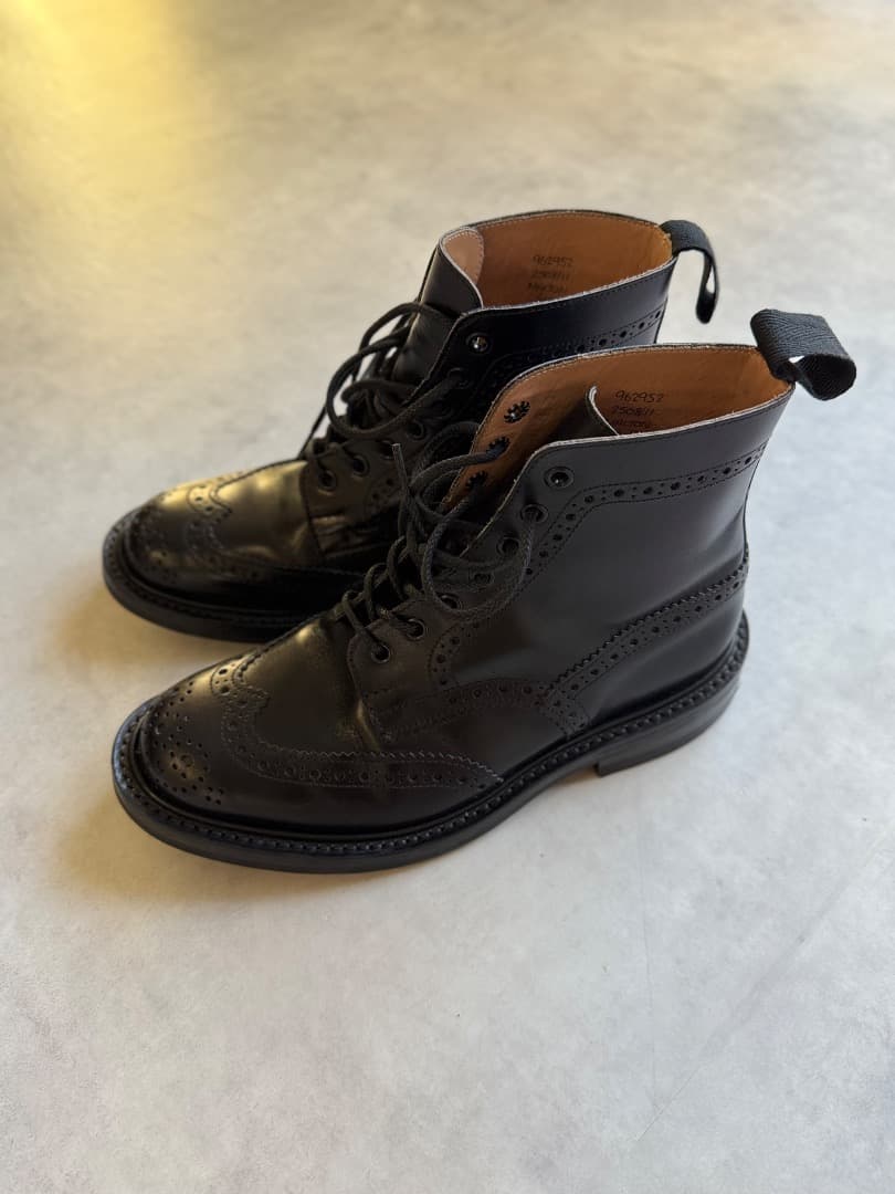 トリッカーズ tricker's カントリーブーツ UK6.0 ストウ STOW