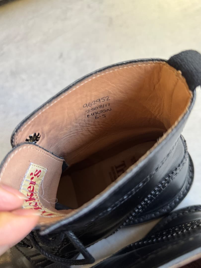 トリッカーズ tricker's カントリーブーツ UK6.0 ストウ STOW