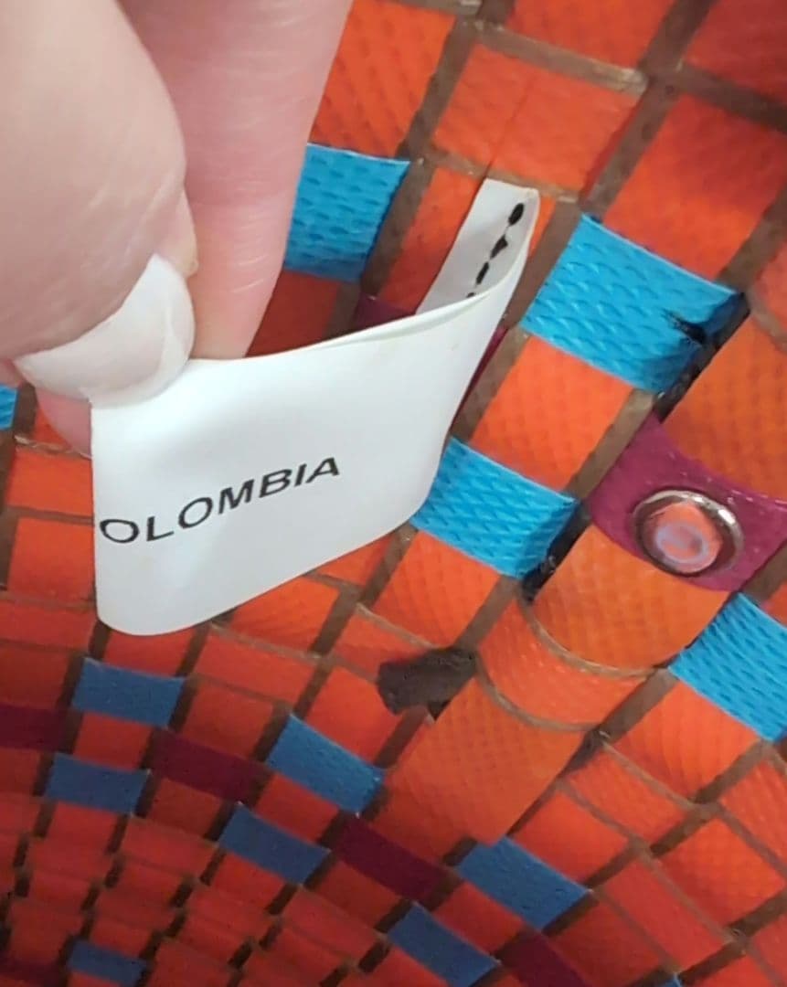 マルニマーケット　MARNI　ジャージーハンドルバケット/オレンジ