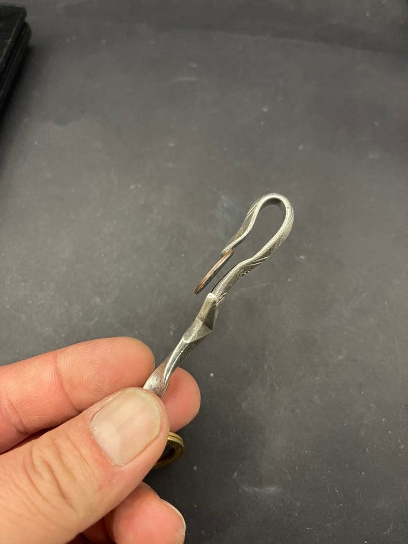 W*C様 シルバー925製 amp japan キーホルダー キーチェーン 真鍮