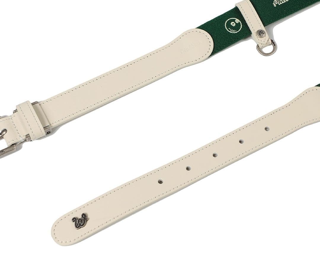 未使用タグ付き Malbon Golf マルボンゴルフ　ストレッチ　ベルト