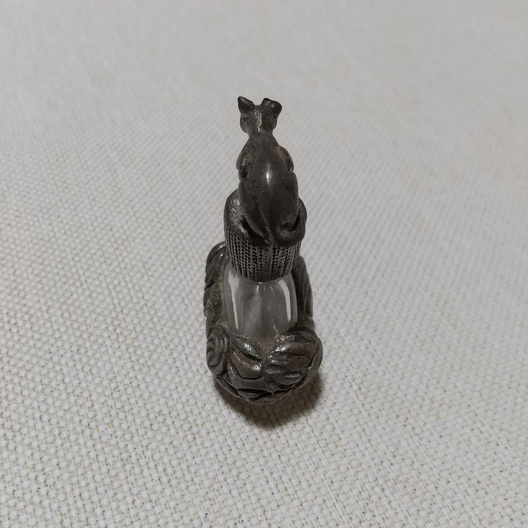 猫の小瓶 香水瓶 フランス 20世紀