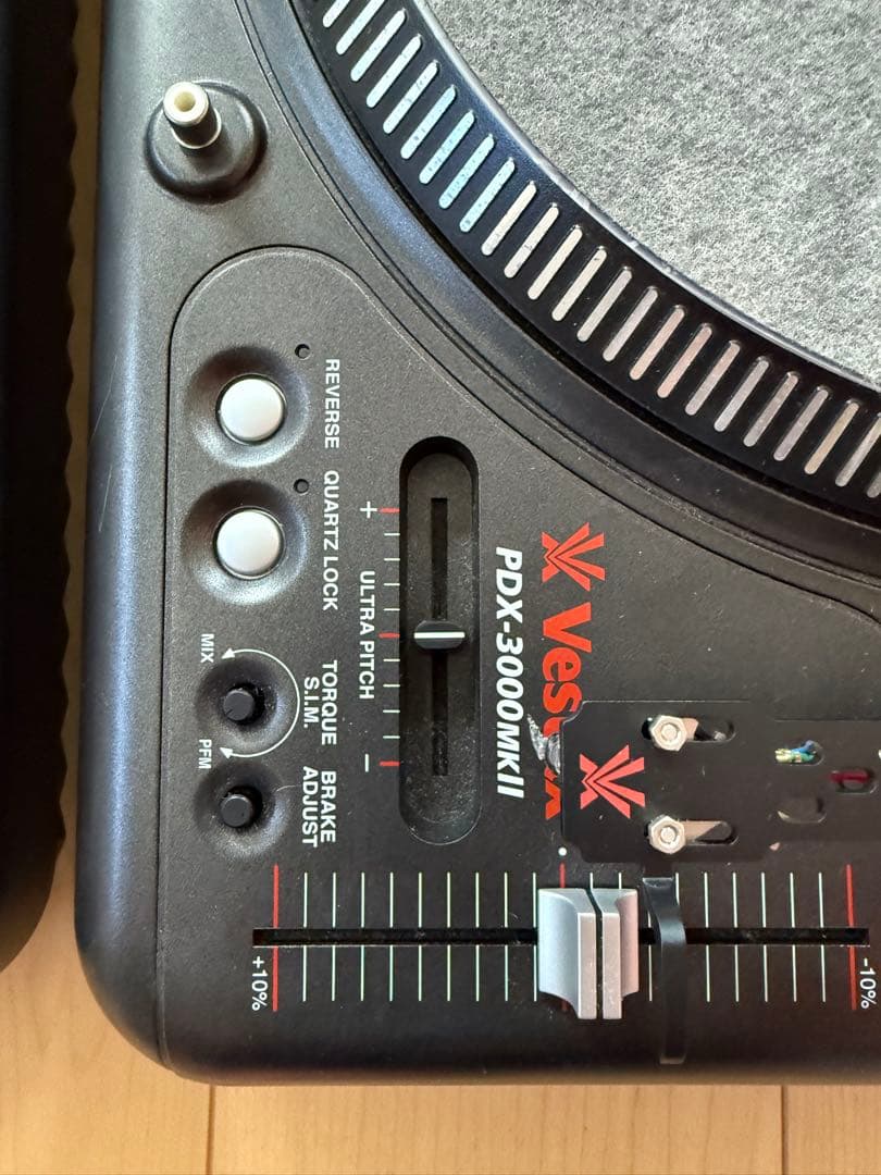 VESTAX PDX-3000MKII ターンテーブル 2台セット