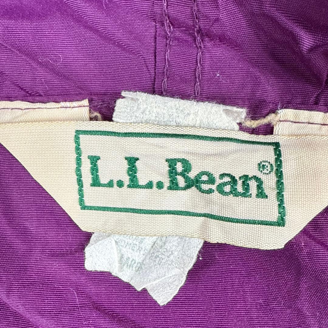 80s USA製 llbean アノラック ナイロンジャケット シンサレート L