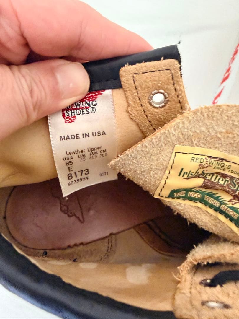 t*o様 Red Wings Irish Setter Boot 8.5 817