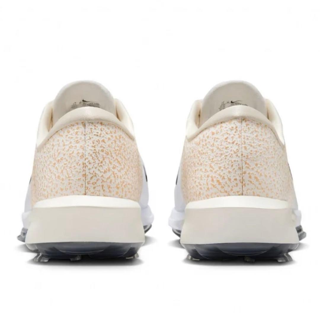 ナイキ 26.5 インフィニティツアー レザー 白 ゴルフ シューズ スパイク