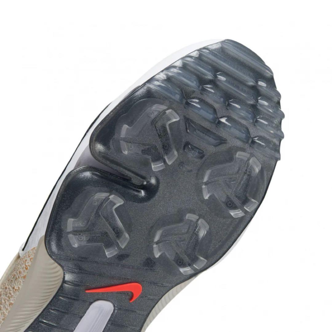 ナイキ 26.5 インフィニティツアー レザー 白 ゴルフ シューズ スパイク