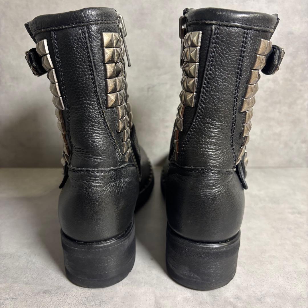 00s y2k ASH スタッズ エンジニアブーツ 37 23.5㎝