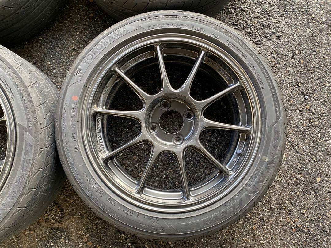 WedsSport TC105X 16×7J +43 タイヤ付(前後サイズ違い)