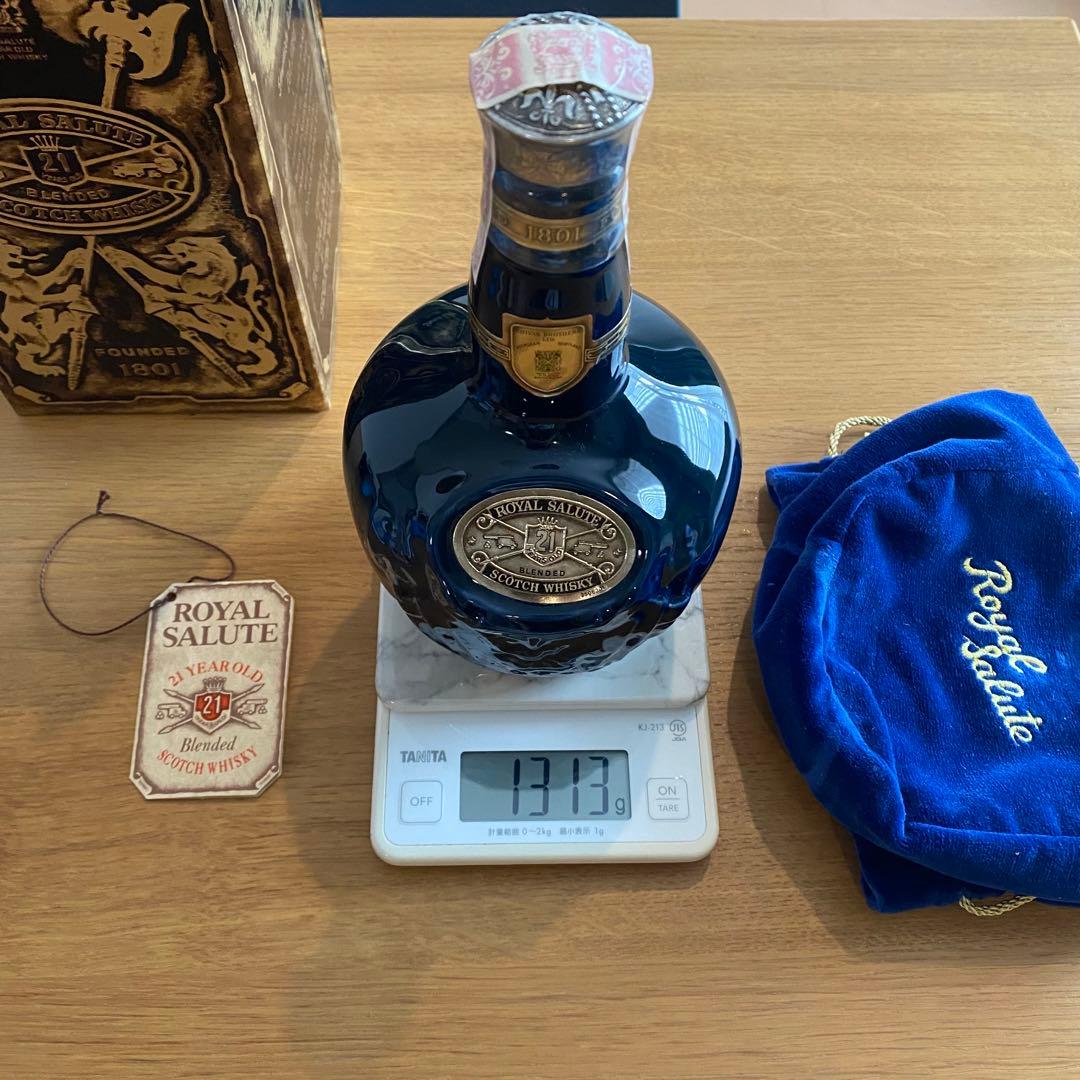 【未開栓】ロイヤルサルート  Salute 21年