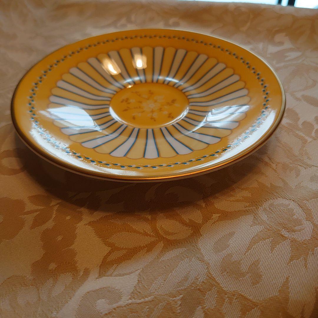 希少廃盤品 ウエッジウッド ハーレクイーン カップ&ソーサー イエローリボン