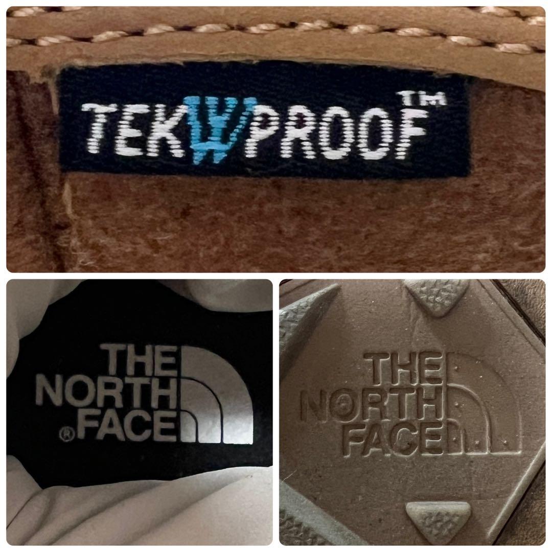 未使用級★THE NORTH FACE ヌプシ ショート ウィンターブーツ 25