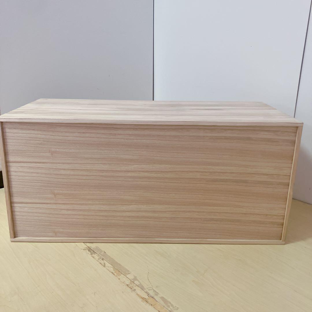 桐箪笥　桐タンス 5段　着物たんす　和装　収納　幅95×高さ43×奥行き44cm