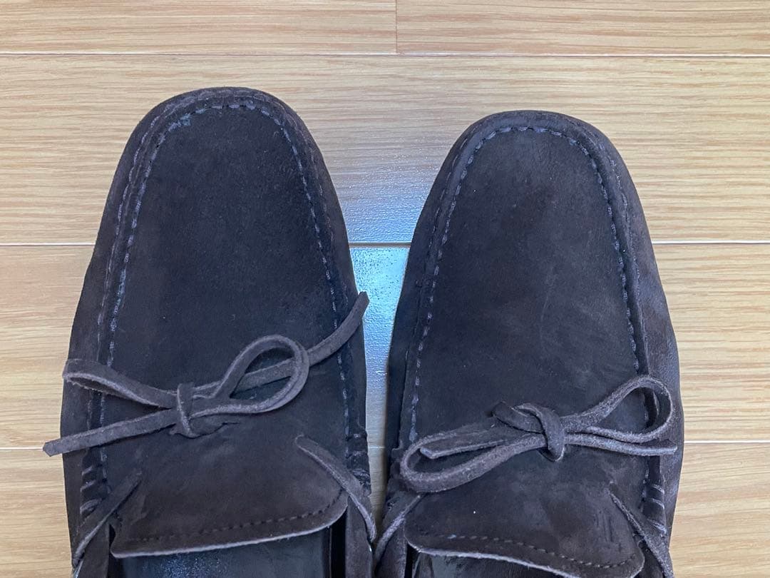 Tod’s ドライビングシューズ　ゴンミーニ　ブラウン　スエード